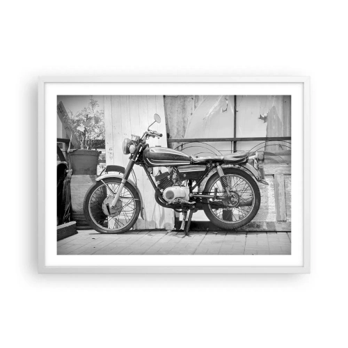 Poster in cornice bianca - La classicità sopra a tutto - 70x50 cm