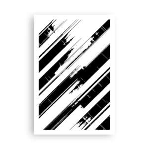 Poster - Composizione intensa e dinamica - 61x91 cm