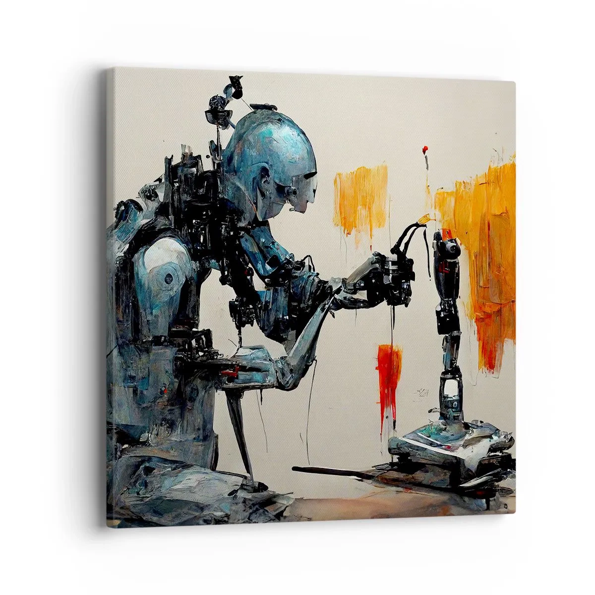 Quadro su tela - Stampe su Tela - È già domani... - 40x40 cm