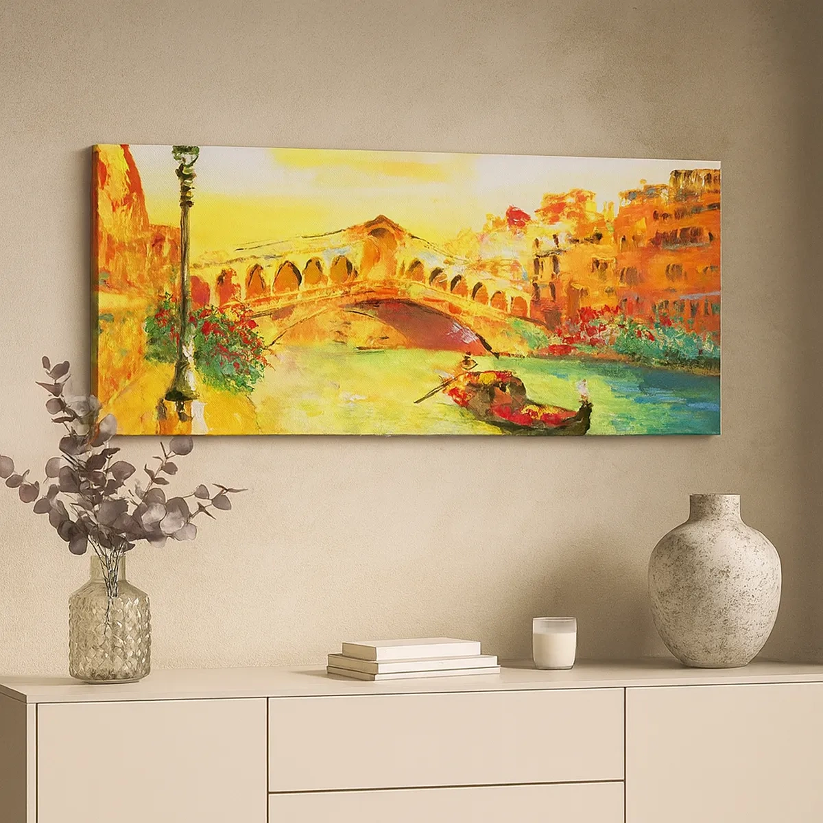 Quadro su tela - Stampe su Tela - Il pellegrinaggio degli innamorati - 30x30 cm