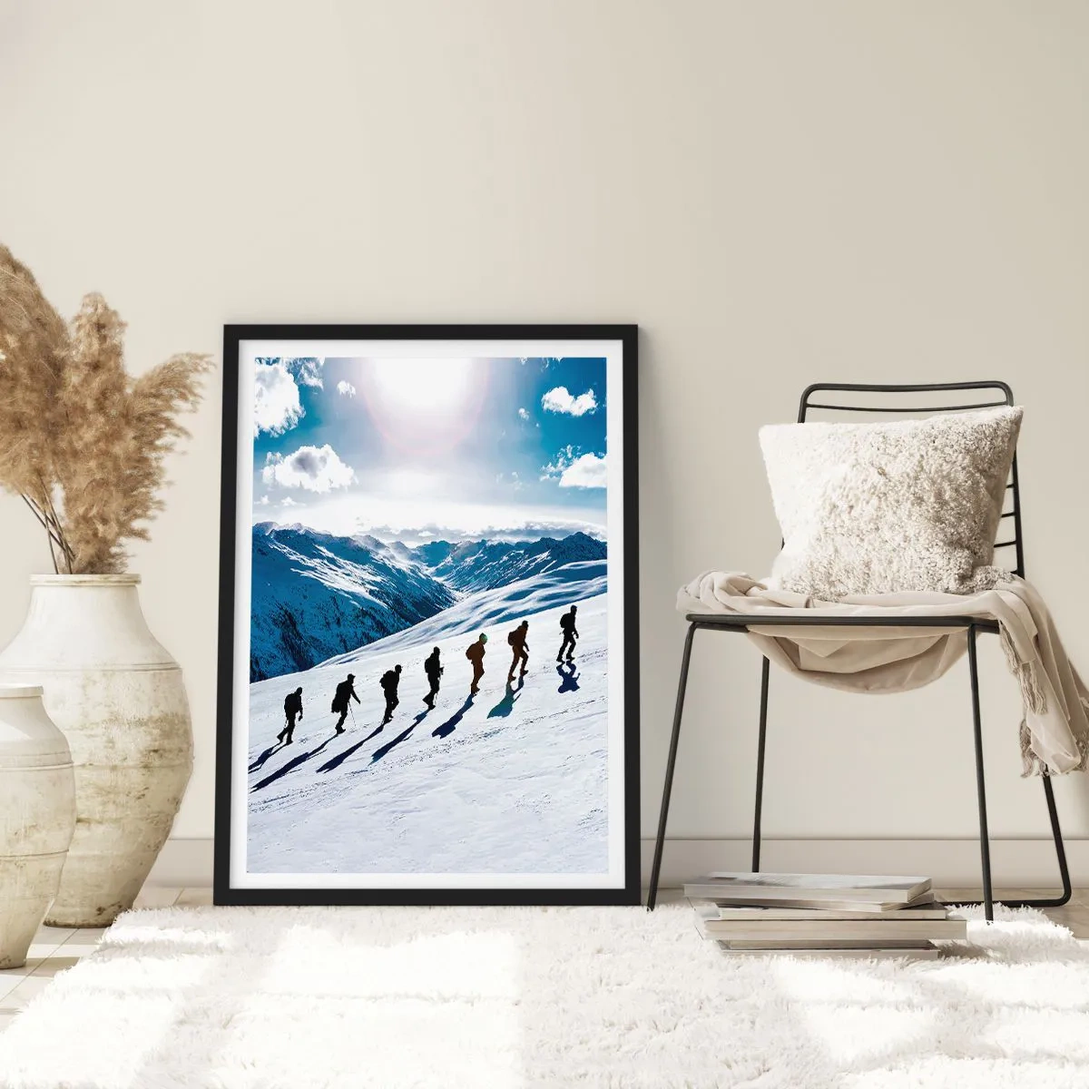 Poster in cornice nera - La squadra dei conquistatori - 30x40 cm