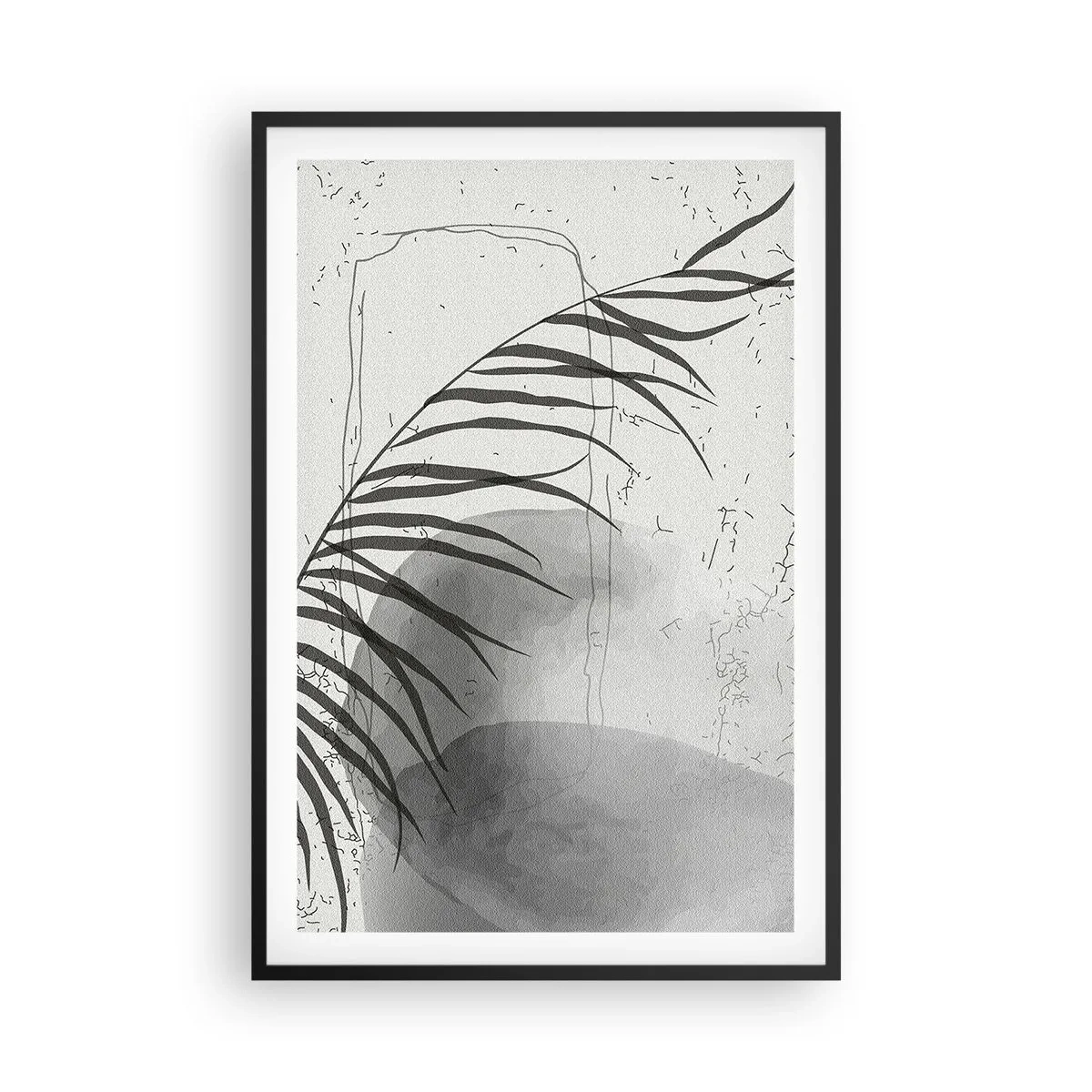 Poster in cornice nera - La delicata esoticità della natura - 61x91 cm