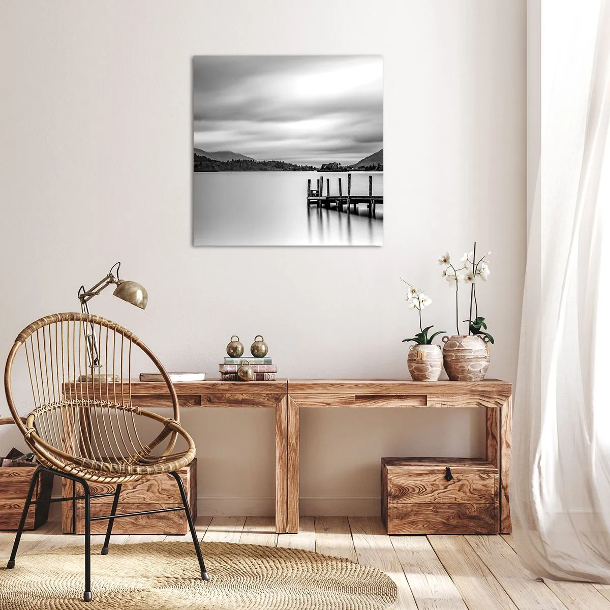 Quadro su tela - Stampe su Tela - Mitezza e forza - 30x30 cm