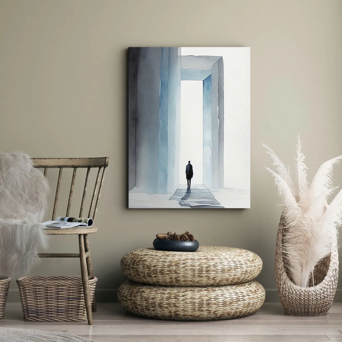 Quadro su tela - Stampe su Tela - Vivi senza limiti - 55x100 cm