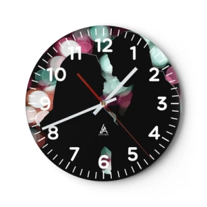 Orologio da parete - Orologio in Vetro - Si! - 40x40 cm