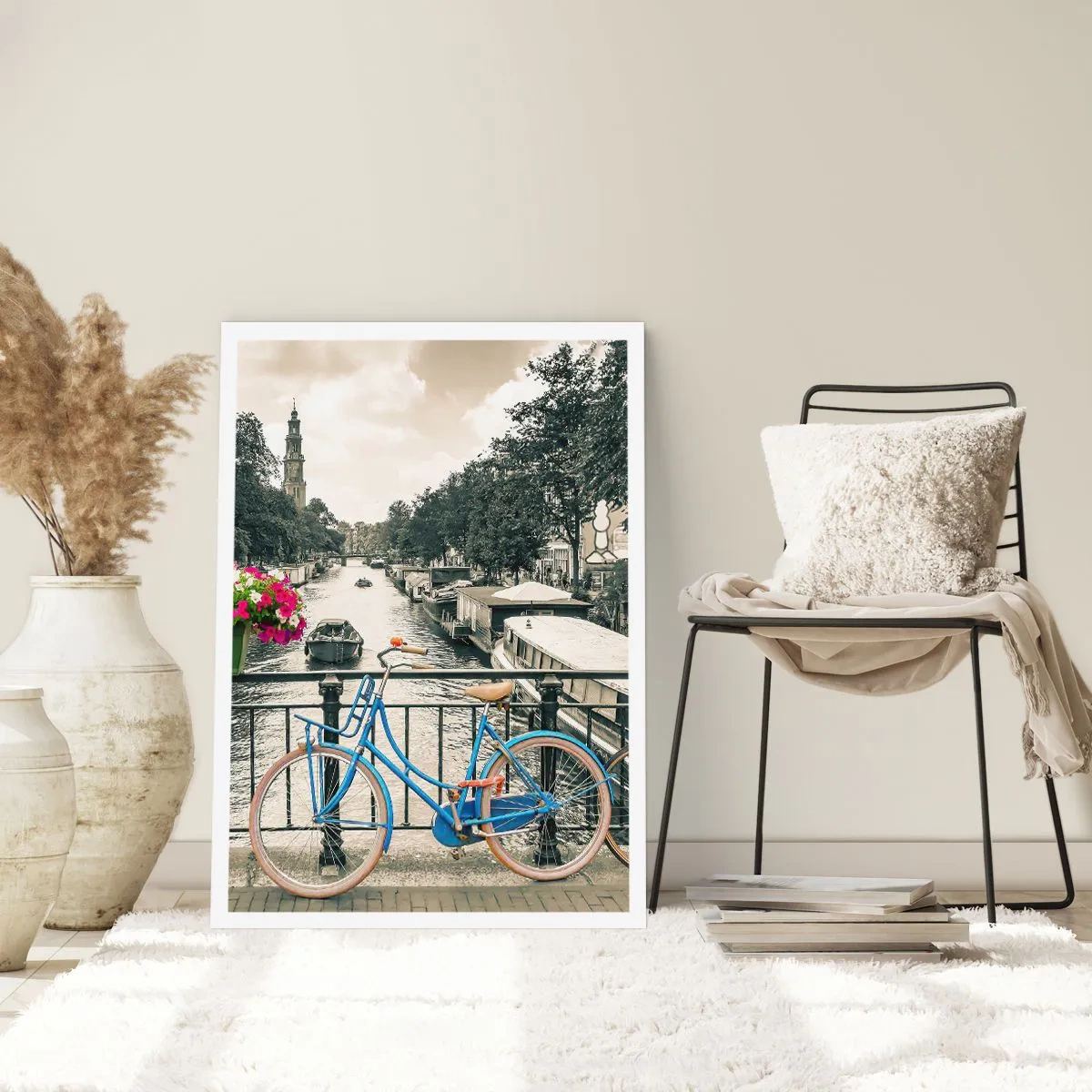 Poster - I colori delle strade di Amsterdam - 40x50 cm