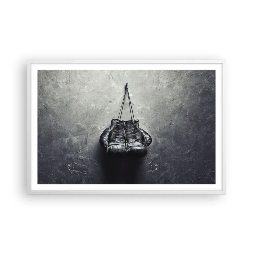 Poster in cornice bianca - Tempo di lotte e tempo di pace - 91x61 cm