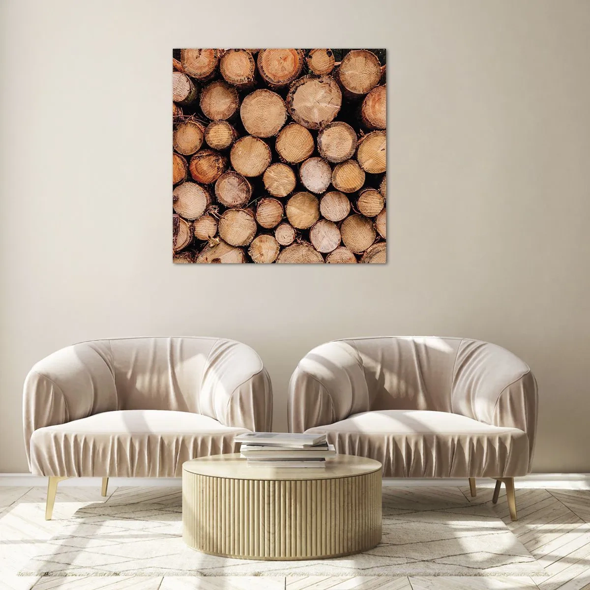 Quadro su vetro - Nuovo inizio - 50x50 cm