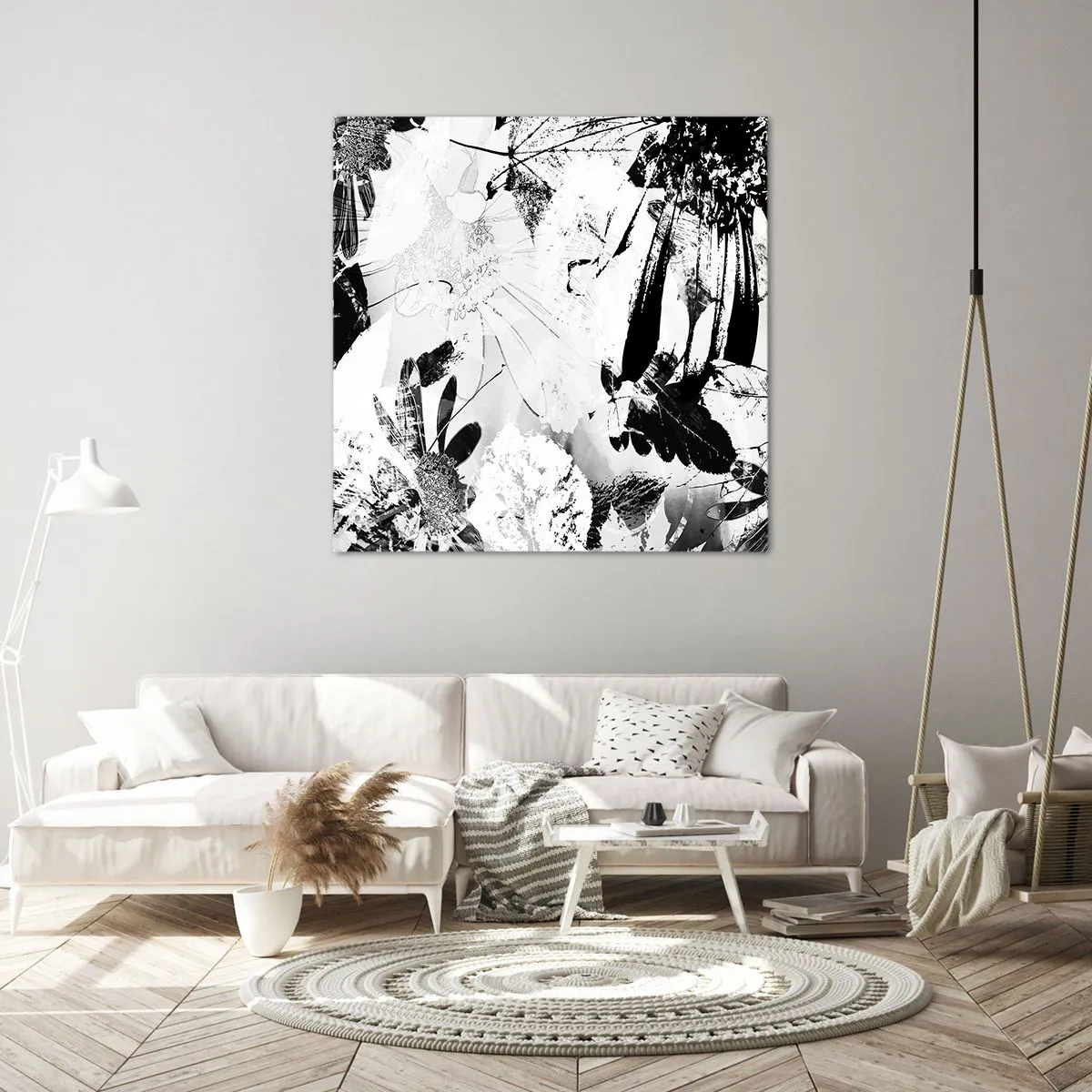 Quadro su tela - Stampe su Tela - Autunno in negativo - 70x70 cm