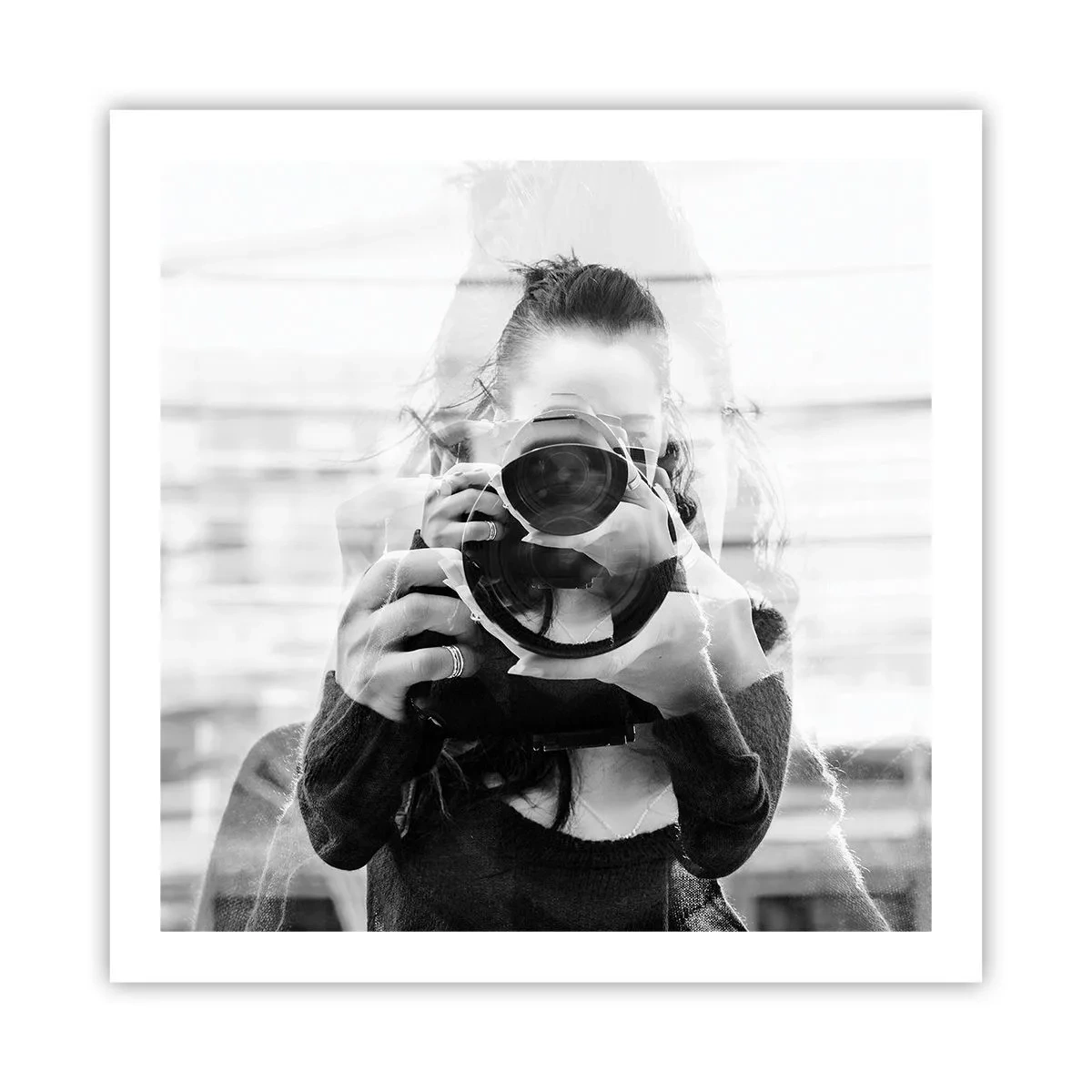 Poster - Il creatore e il materiale - 60x60 cm