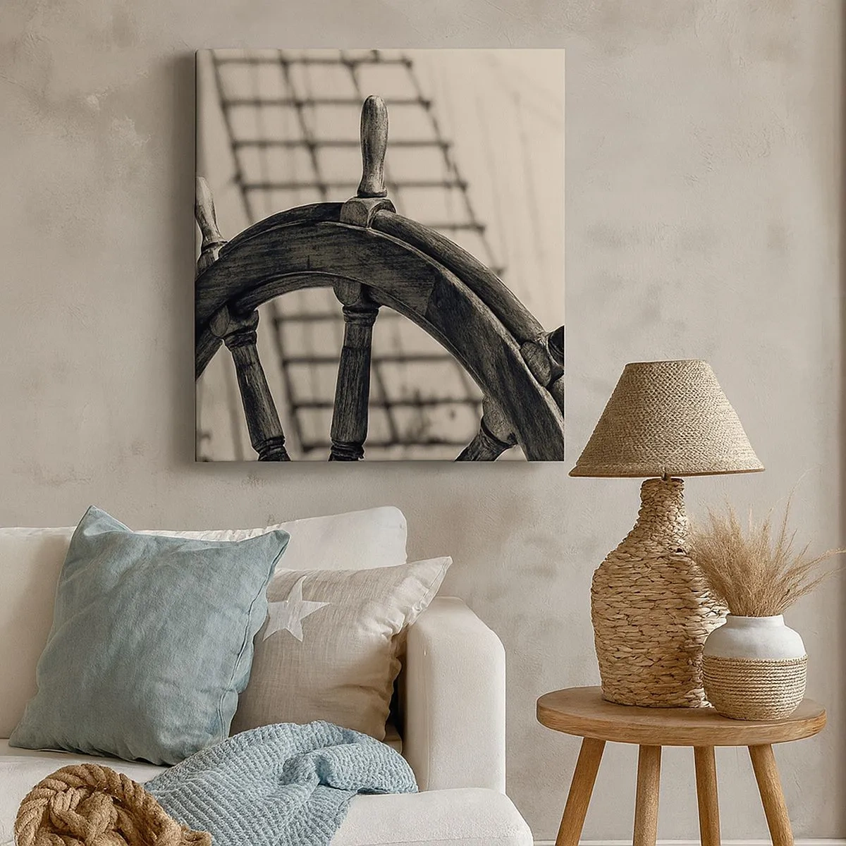 Quadro su tela - Stampe su Tela - Racconti del mare - 30x30 cm