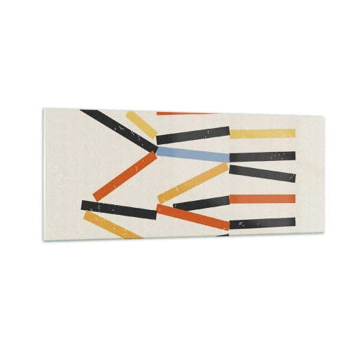 Quadro su vetro - Composizione orizzontale - 100x40 cm