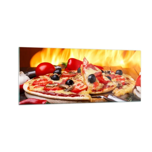 Quadro su vetro - From Italy with love - 100x40 cm