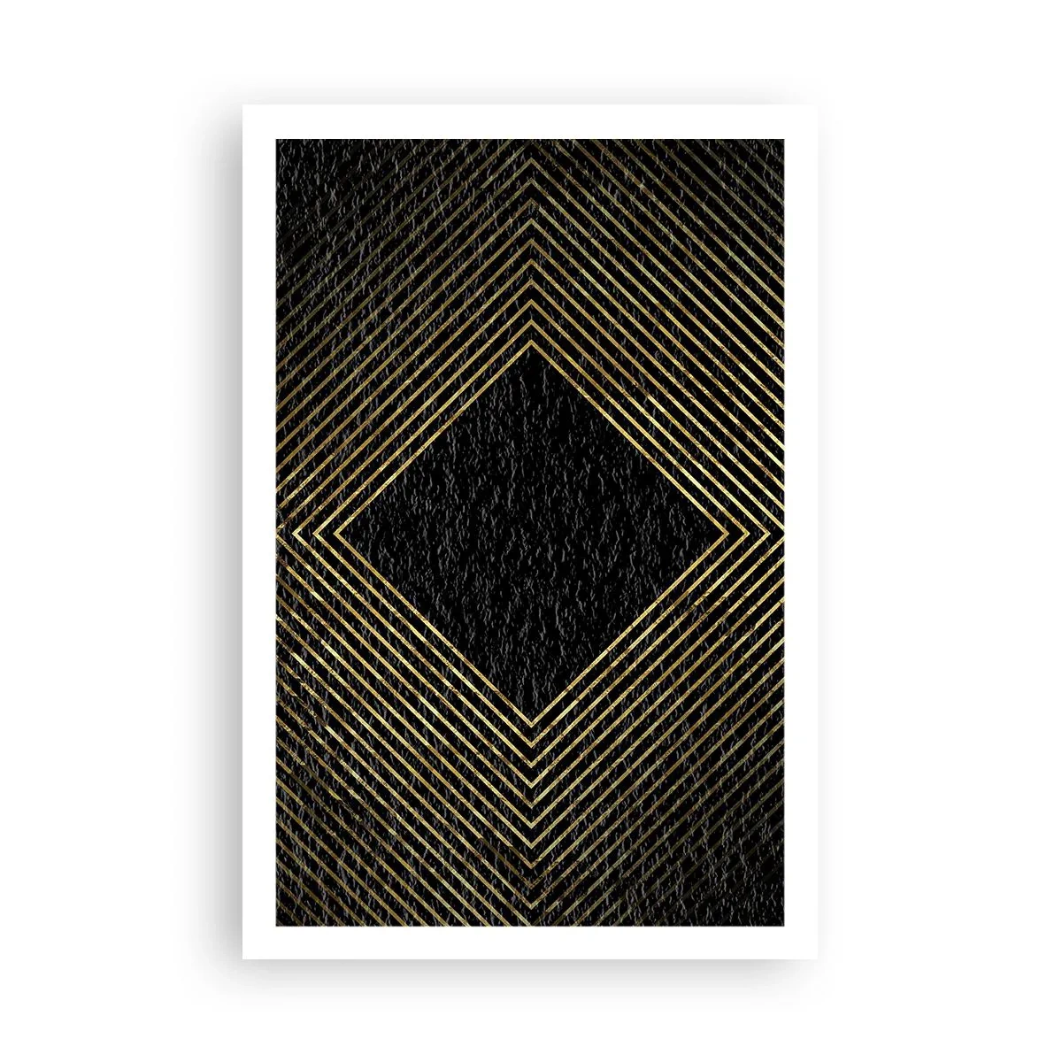 Poster - Geometria in stile glamour - 61x91 cm