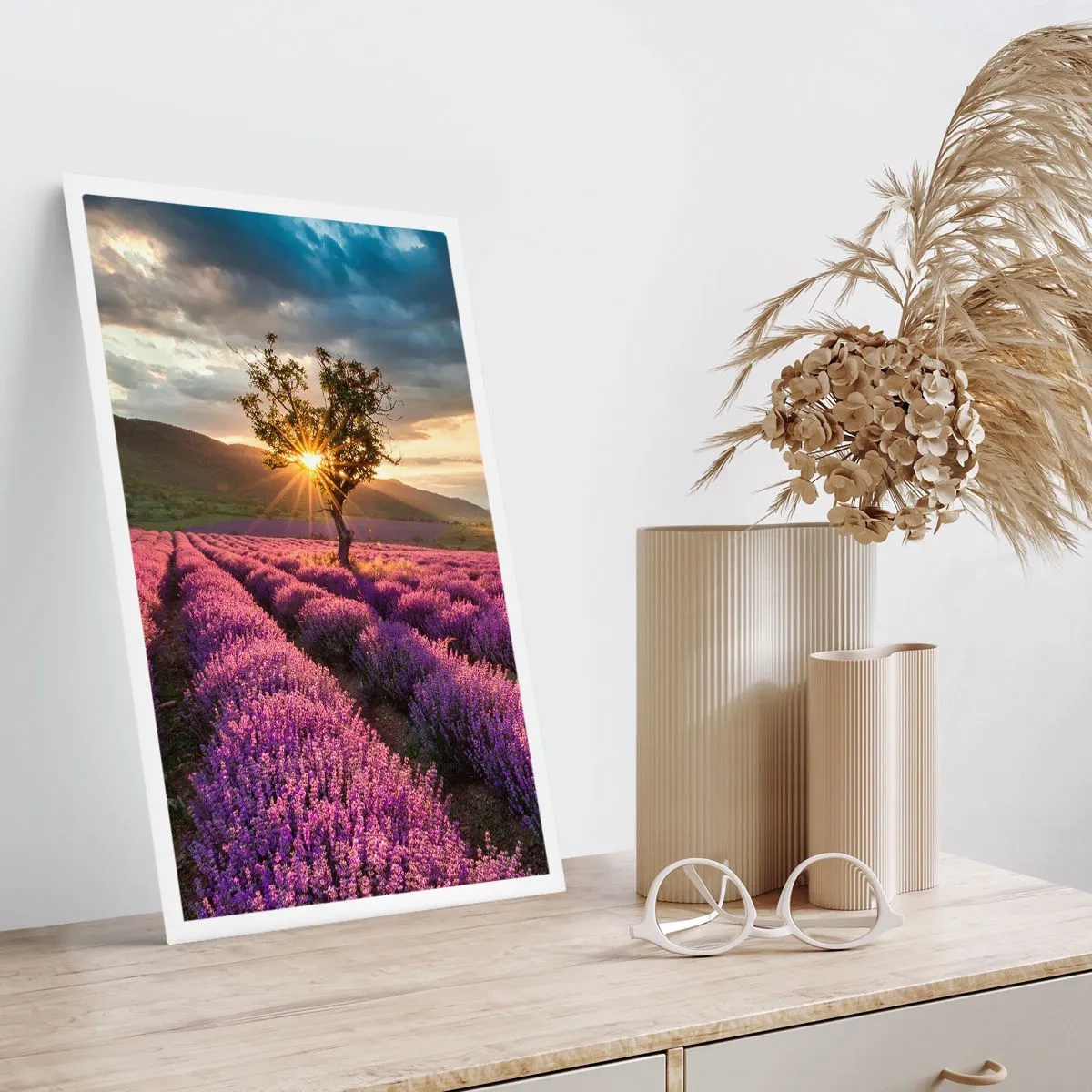 Poster - Aroma di colore lilla - 30x40 cm