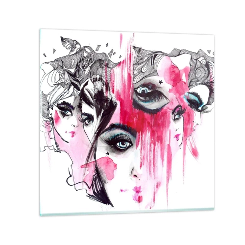 Quadro su vetro - , - 40x40 cm