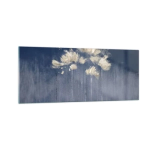 Quadro su vetro - Come petali al vento - 100x40 cm