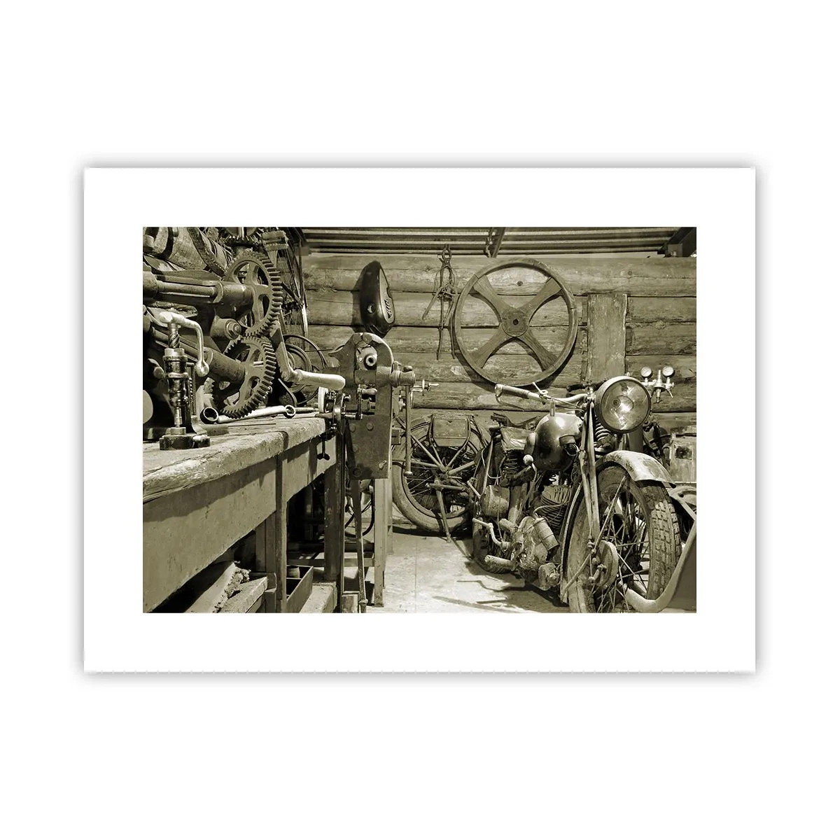 Poster - Nel capanno di zio Alfredo - 40x30 cm