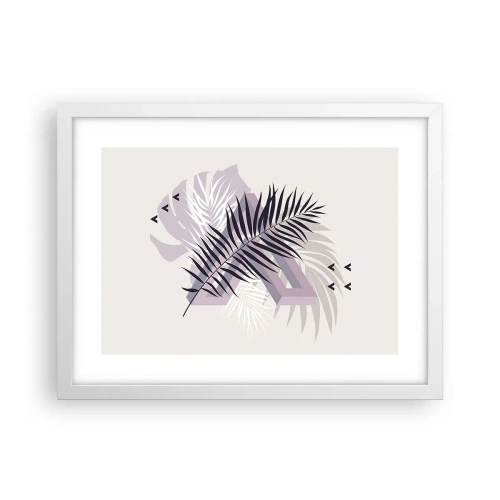 Poster in cornice bianca - L'ombra dell'ombra - 40x30 cm