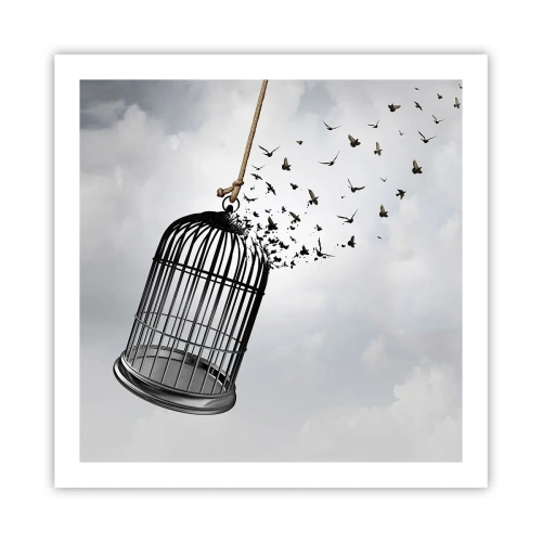 Poster - Fede... Speranza... Libertà! - 60x60 cm