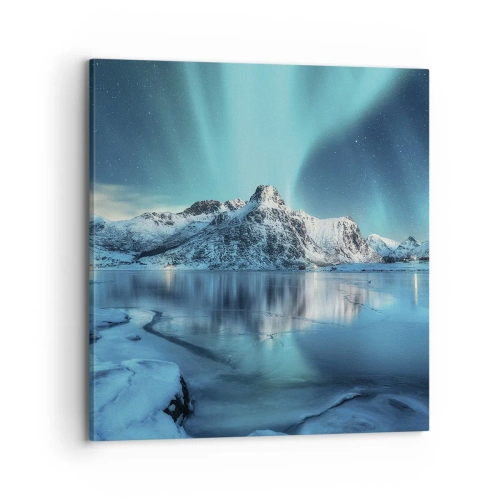 Quadro su tela - Stampe su Tela - Notte di luce - 70x70 cm