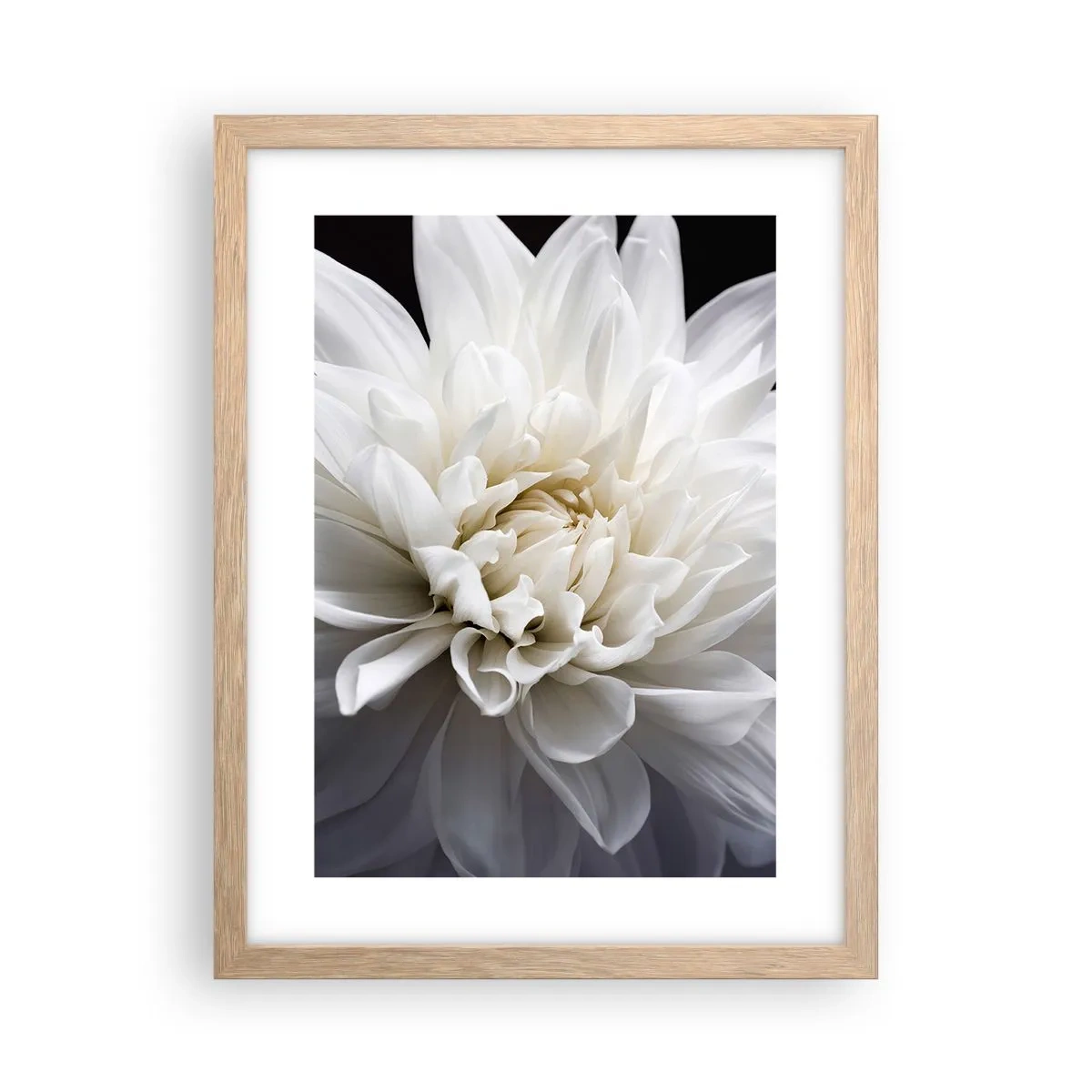 Poster in cornice rovere chiaro - Il mattino della sposa - 30x40 cm
