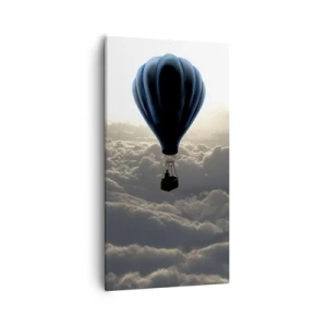 Quadro su tela - Stampe su Tela - Viaggiatore sopra le nuvole - 55x100 cm