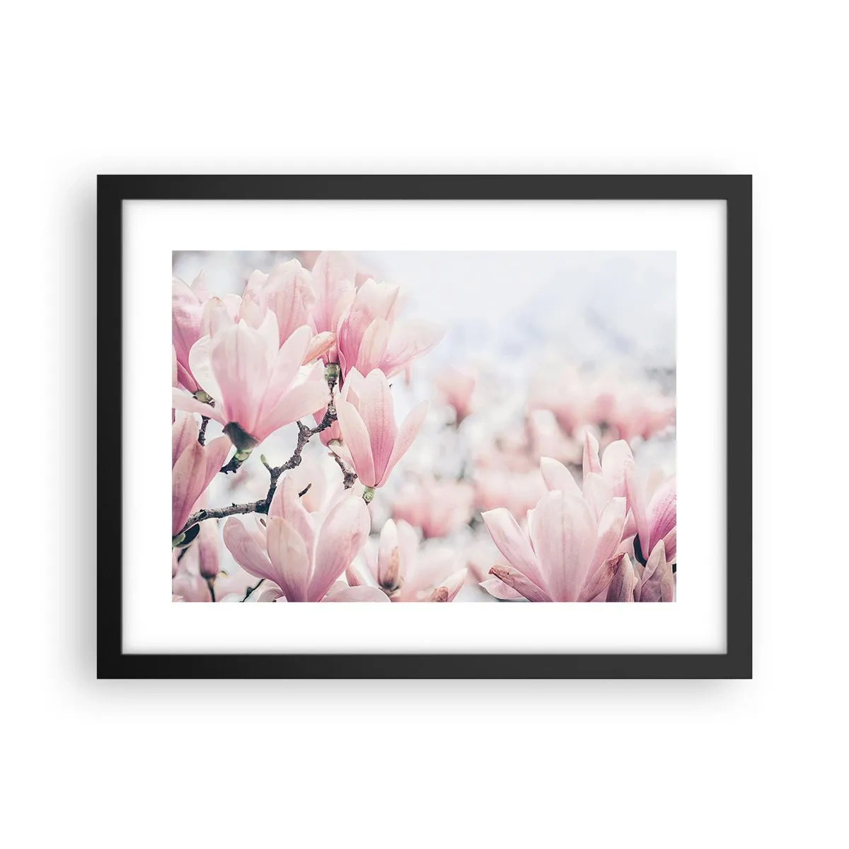 Poster in cornice nera - Ideale di delicatezza - 40x30 cm