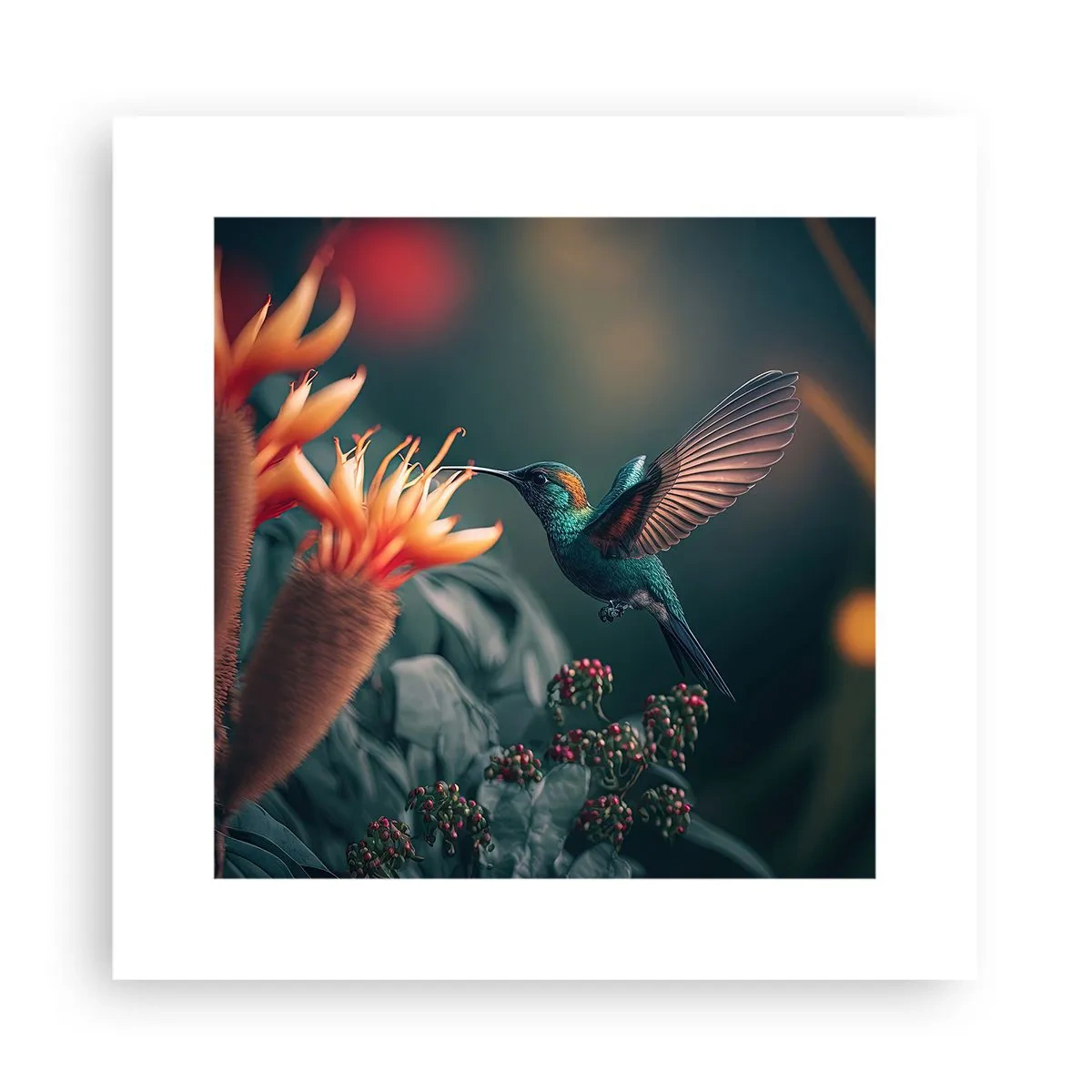 Poster - Una vita davvero a colori - 30x30 cm