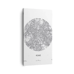 Quadro su tela - Stampe su Tela - Anatomia di Roma - 45x80 cm