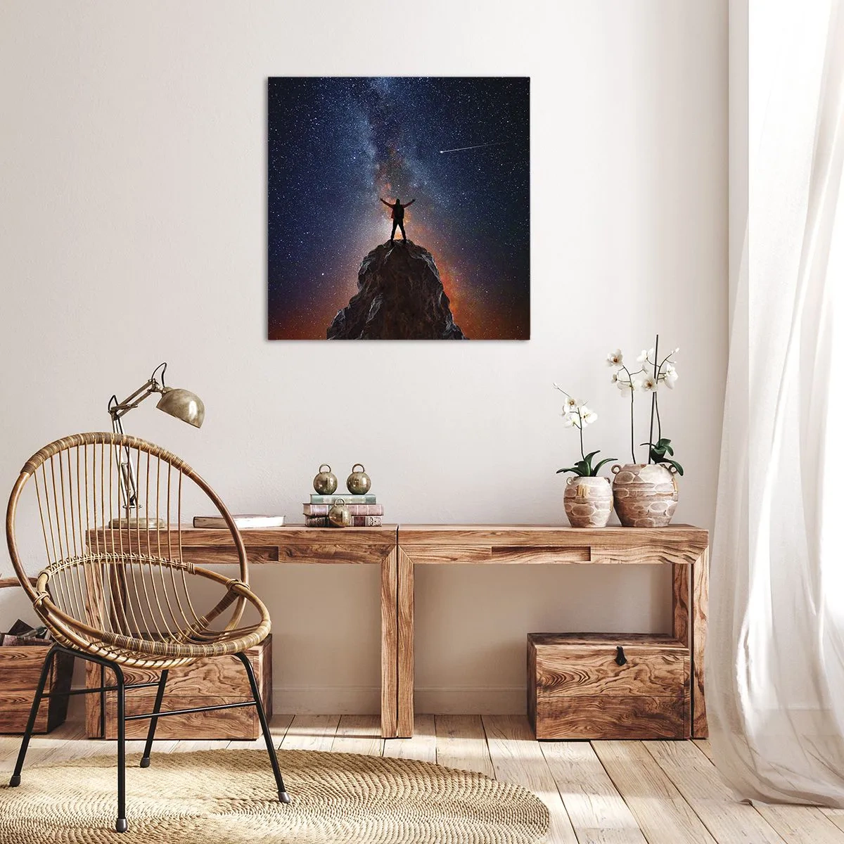 Quadro su tela - Stampe su Tela - La forza è con me! - 60x60 cm