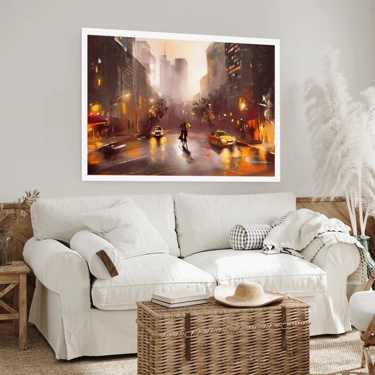 Poster - Nelle luci di New York - 40x30 cm