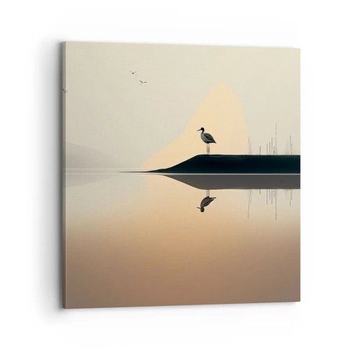 Quadro su tela - Stampe su Tela - Il signore del lago - 70x70 cm