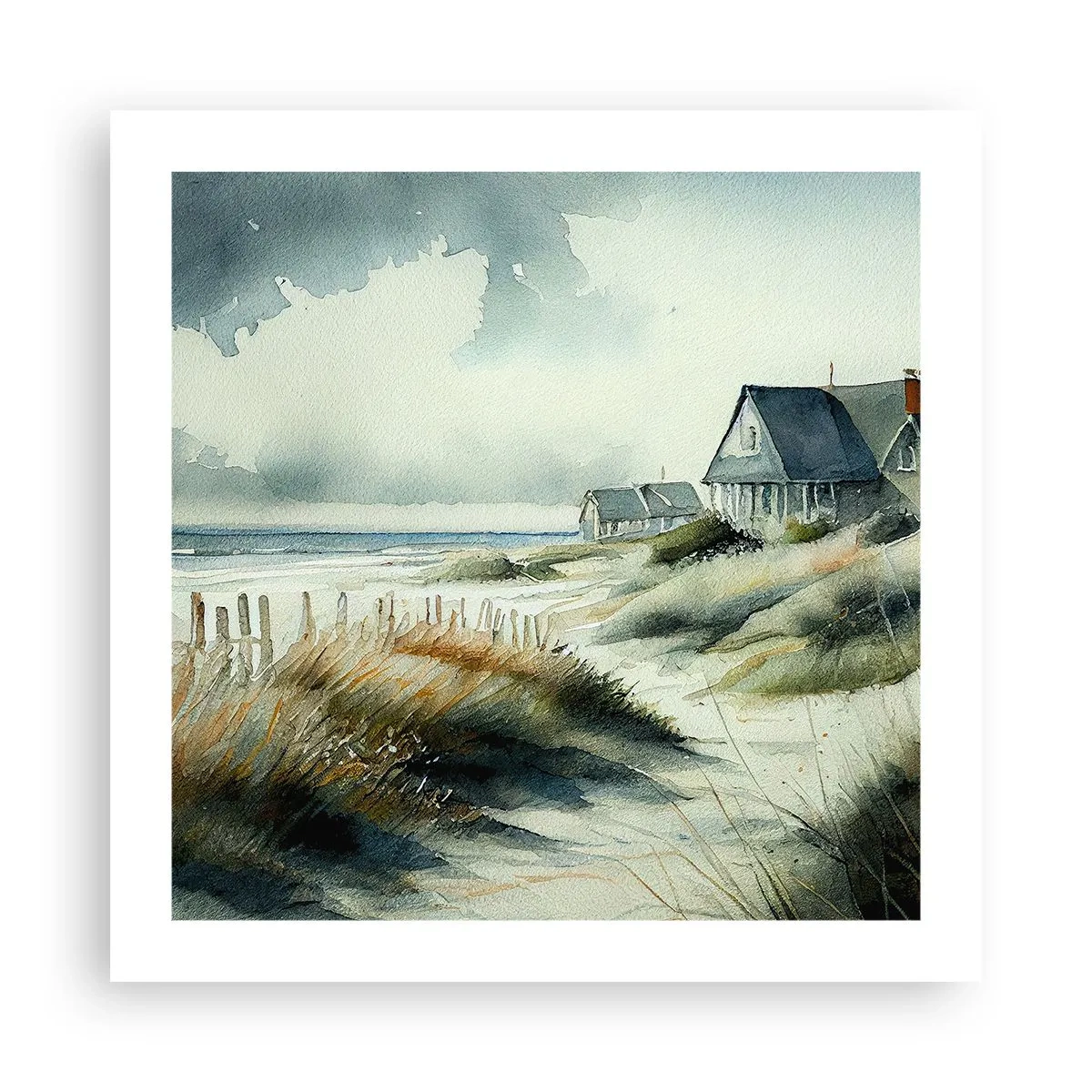 Poster - Lontano dal caos - 50x50 cm