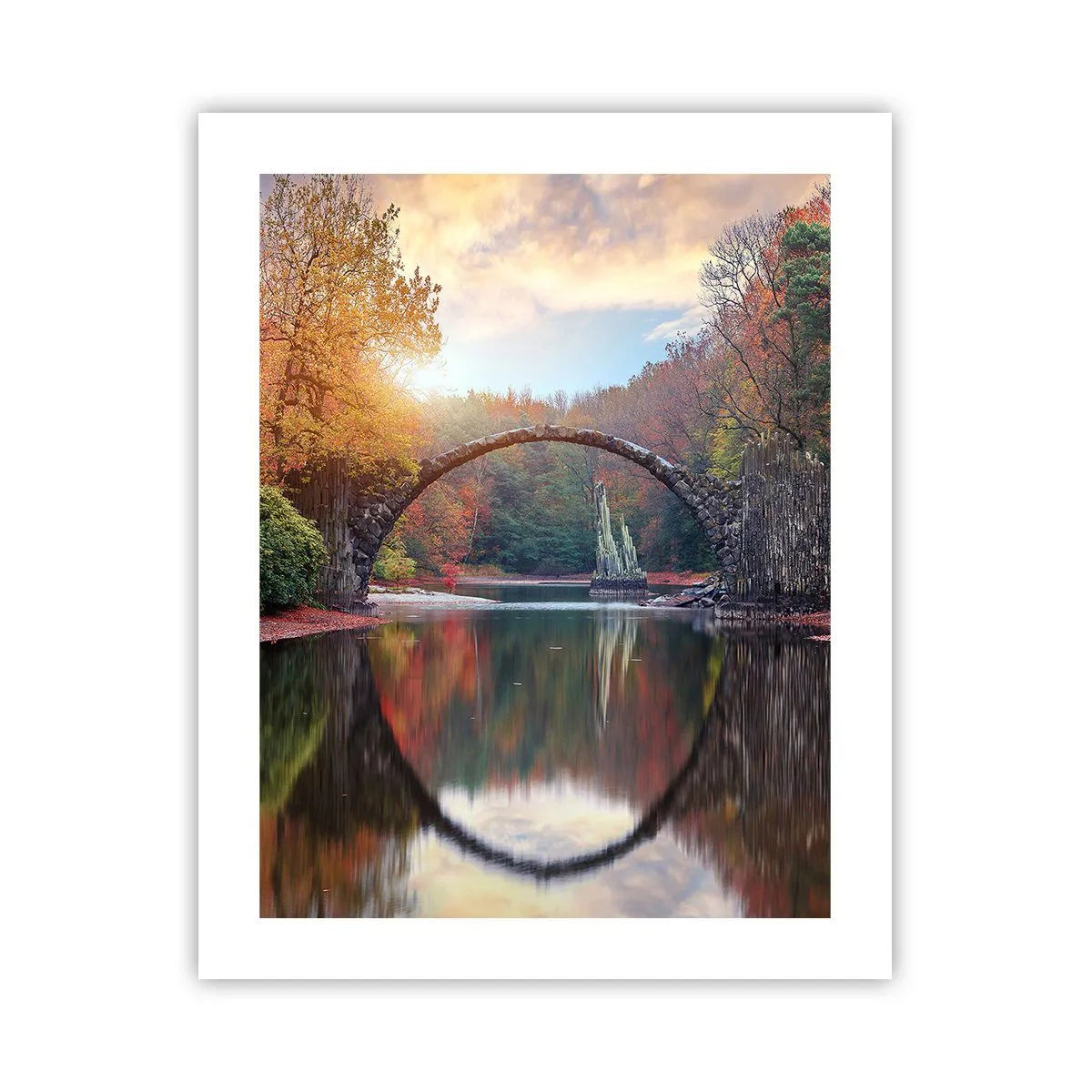 Poster - Dall'altro lato dello specchio - 40x50 cm