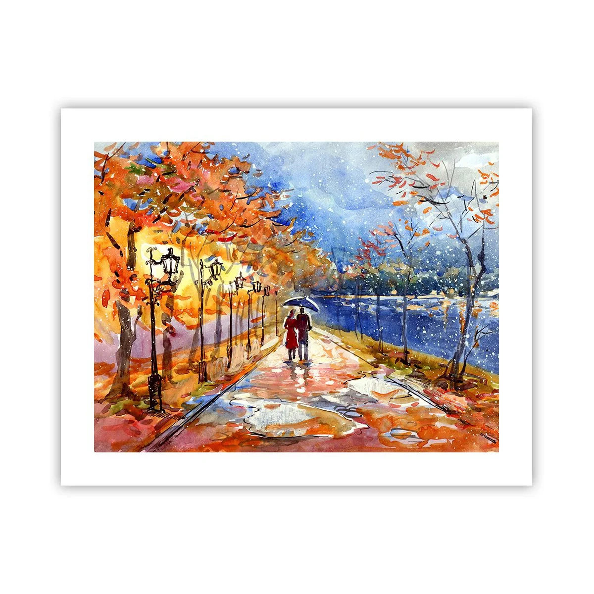 Poster - Insieme fino ai confini del tempo - 50x40 cm