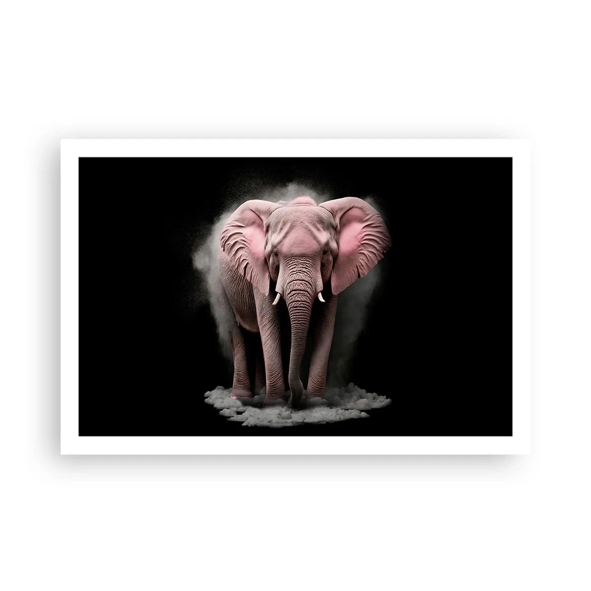 Poster - Non pensare all'elefante rosa! - 91x61 cm