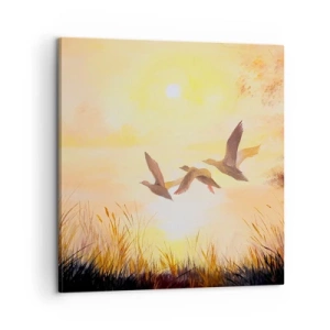 Quadro su tela - Stampe su Tela - L'inizio di un lungo viaggio - 60x60 cm