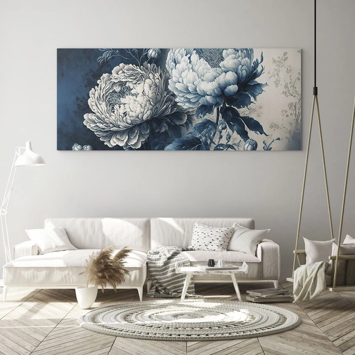 Quadro su vetro - Coppia perfetta - 100x40 cm