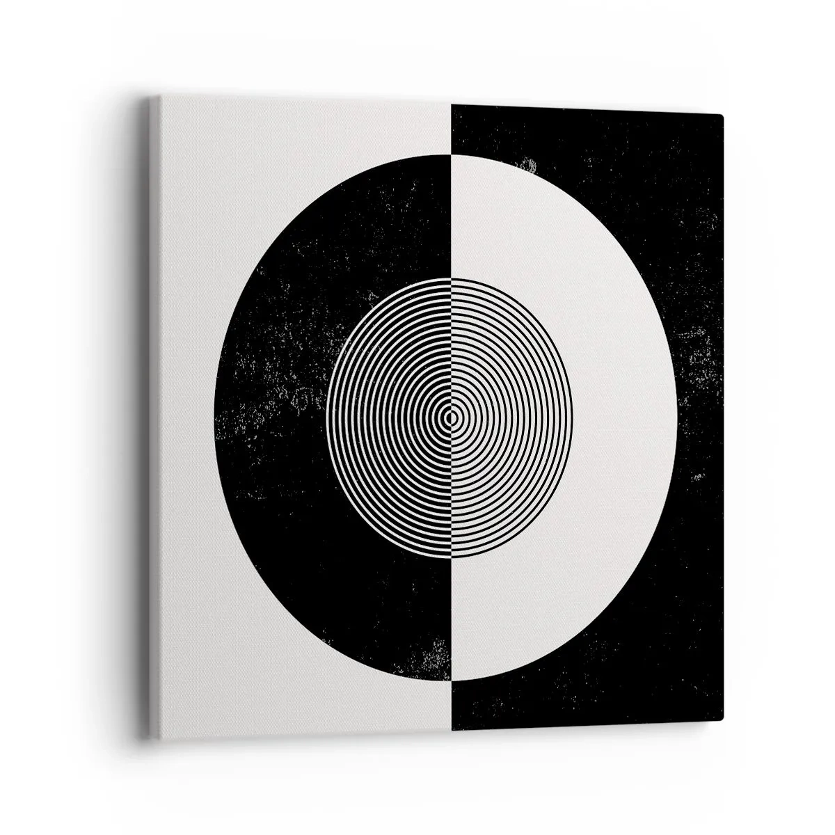 Quadro su tela - Stampe su Tela - Armonia in bianco e nero - 40x40 cm