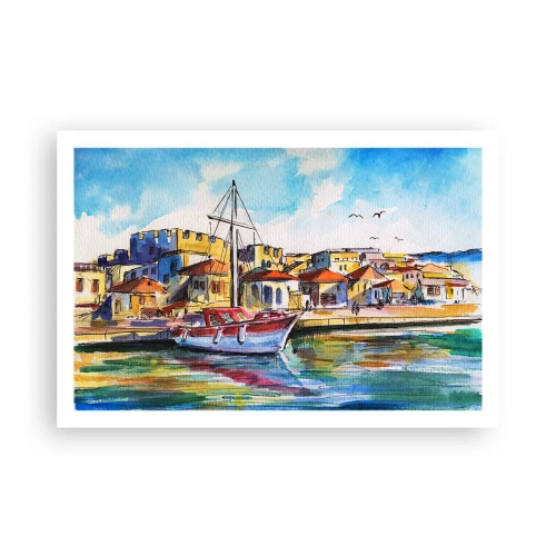 Poster - Un colorato pomeriggio - 91x61 cm