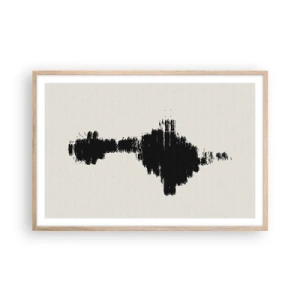 Poster in cornice rovere chiaro - Le vibrazioni della fantasia - 91x61 cm