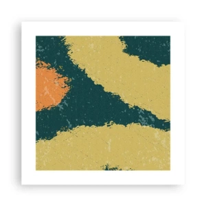 Poster - Astrazione: movimento lento - 40x40 cm