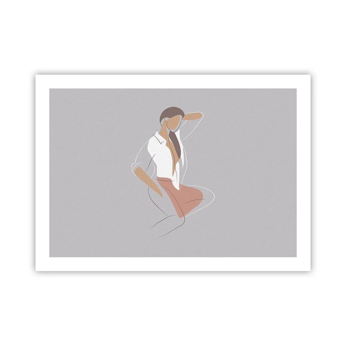Poster - Profilo di bellezza - 70x50 cm