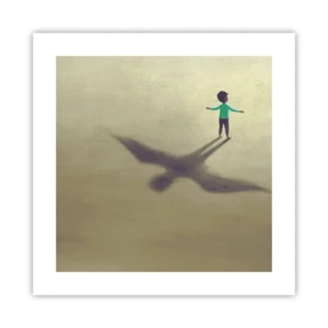 Poster - Eroe del futuro - 40x40 cm