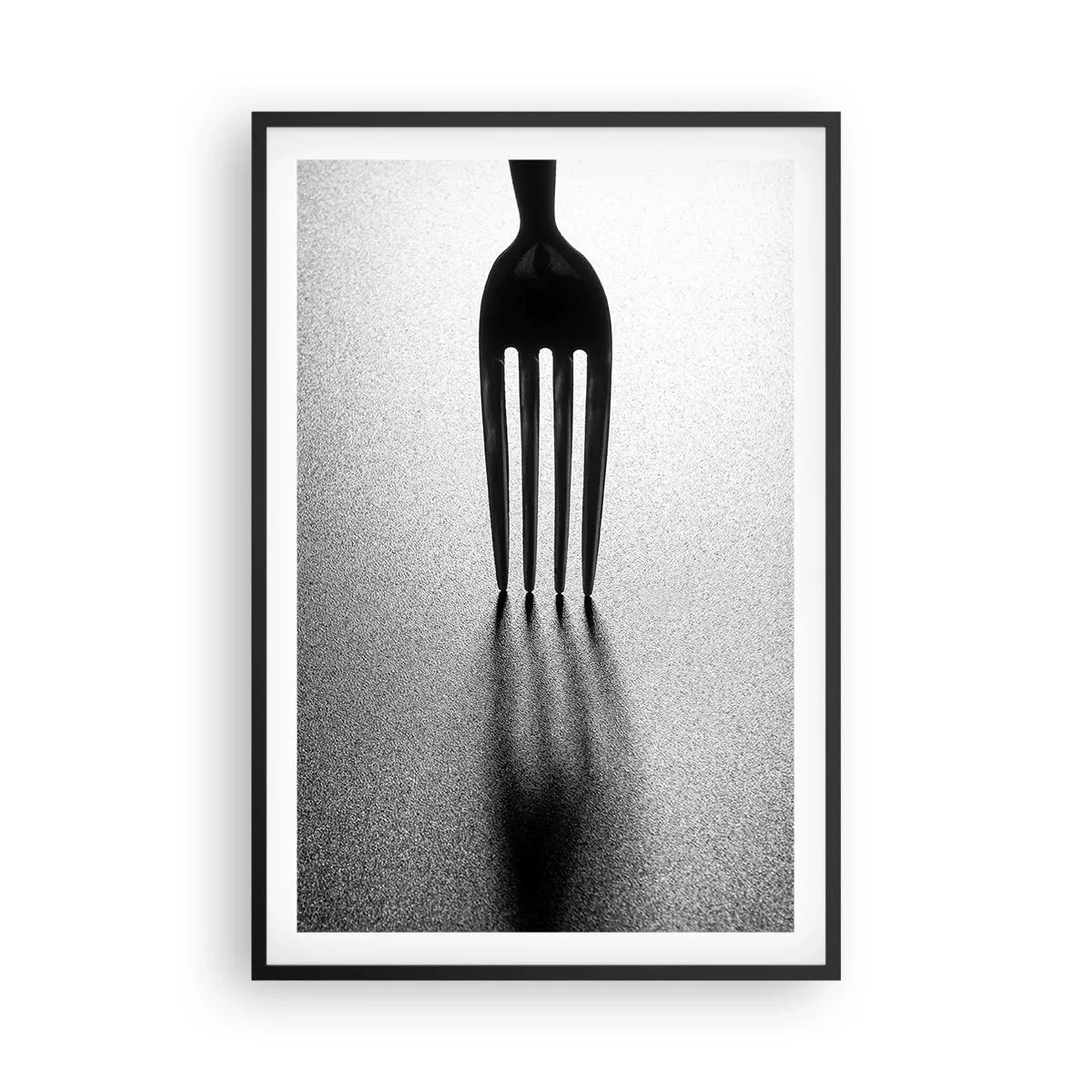 Poster in cornice nera - Luce e ombra - 61x91 cm