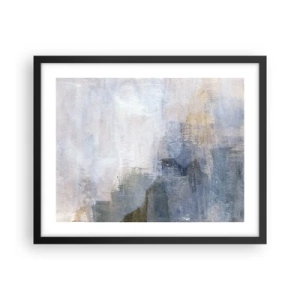 Poster in cornice nera - Toni e accordi dei colori - 50x40 cm