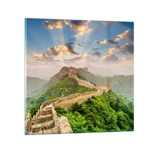 Quadro su vetro - La grandezza che non passa mai - 30x30 cm