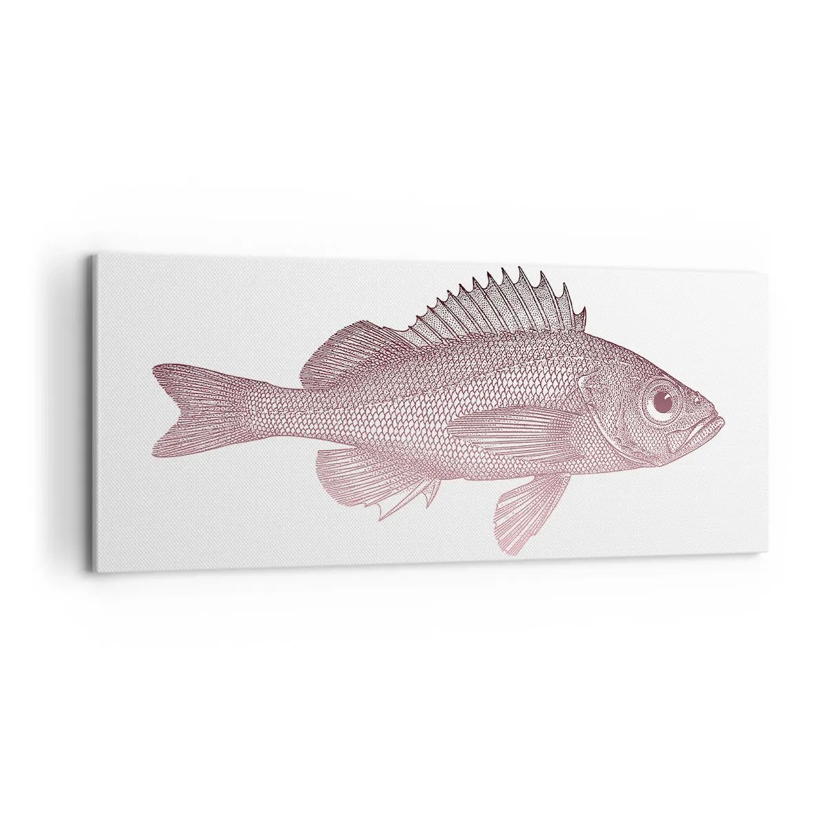 Quadro su tela - Stampe su Tela - Il pesce dagli occhi enormi - 100x40 cm