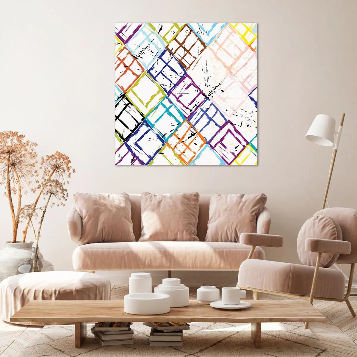 Quadro su tela - Stampe su Tela - Cellule in affitto - 50x50 cm